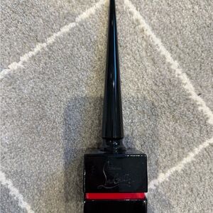 Christian Louboutin Black Lacquer Nail Polish Box